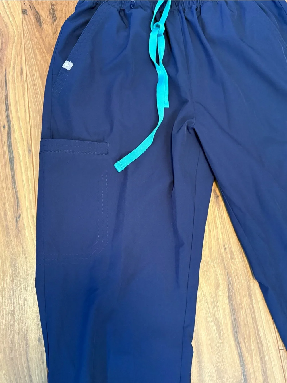 🔥 FIGS Zamora jogger scrub pants in navy blue size Small